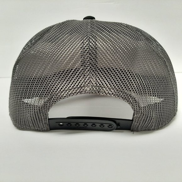 Snook Puff Embroidered Trucker Baseball Cap hat OTTO SNAP - Picture 4 of 4